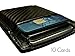 SLCK Carbon Fiber Wallet, RFID blocker with Leather and Magnetic Money Clip (Black)