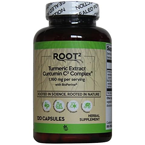 Vitacost Turmeric Extract Curcumin C3 Complex with Bioperine - 1,160 mg per Serving - 120 Capsules Cover
