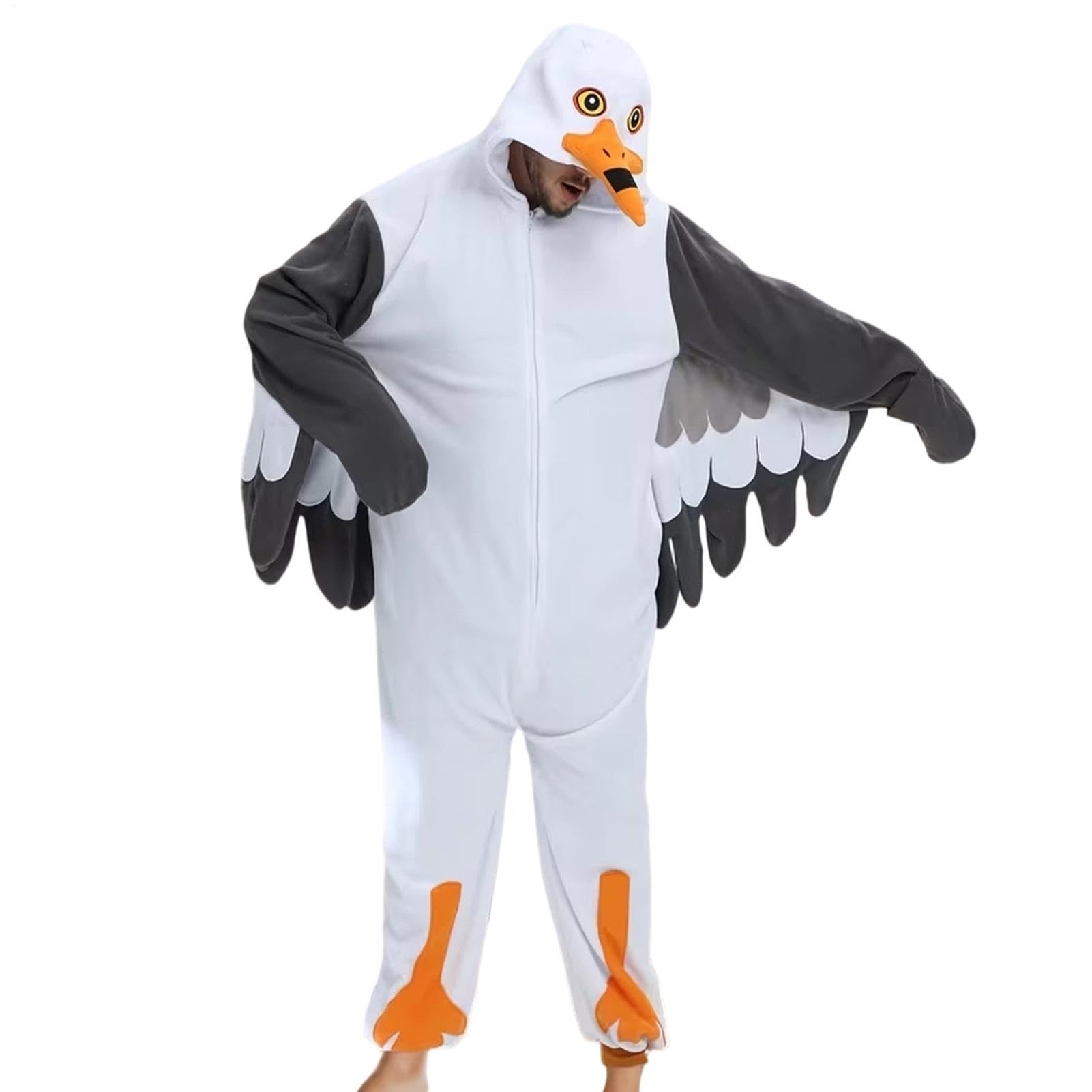 Generisch Onesie - Ropa de forro polar para adultos, corte holgado, diseño