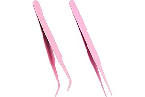 Tweezers for Crafting, 2 PCS Precision Sticker Picker Tool