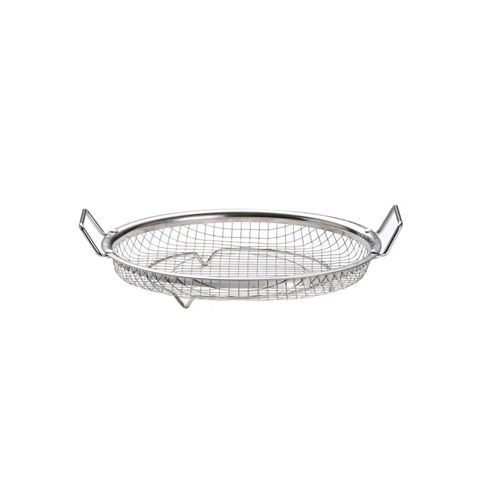 Plateau filtrant en acier inoxydable rond pour friteuse à air et cuisine