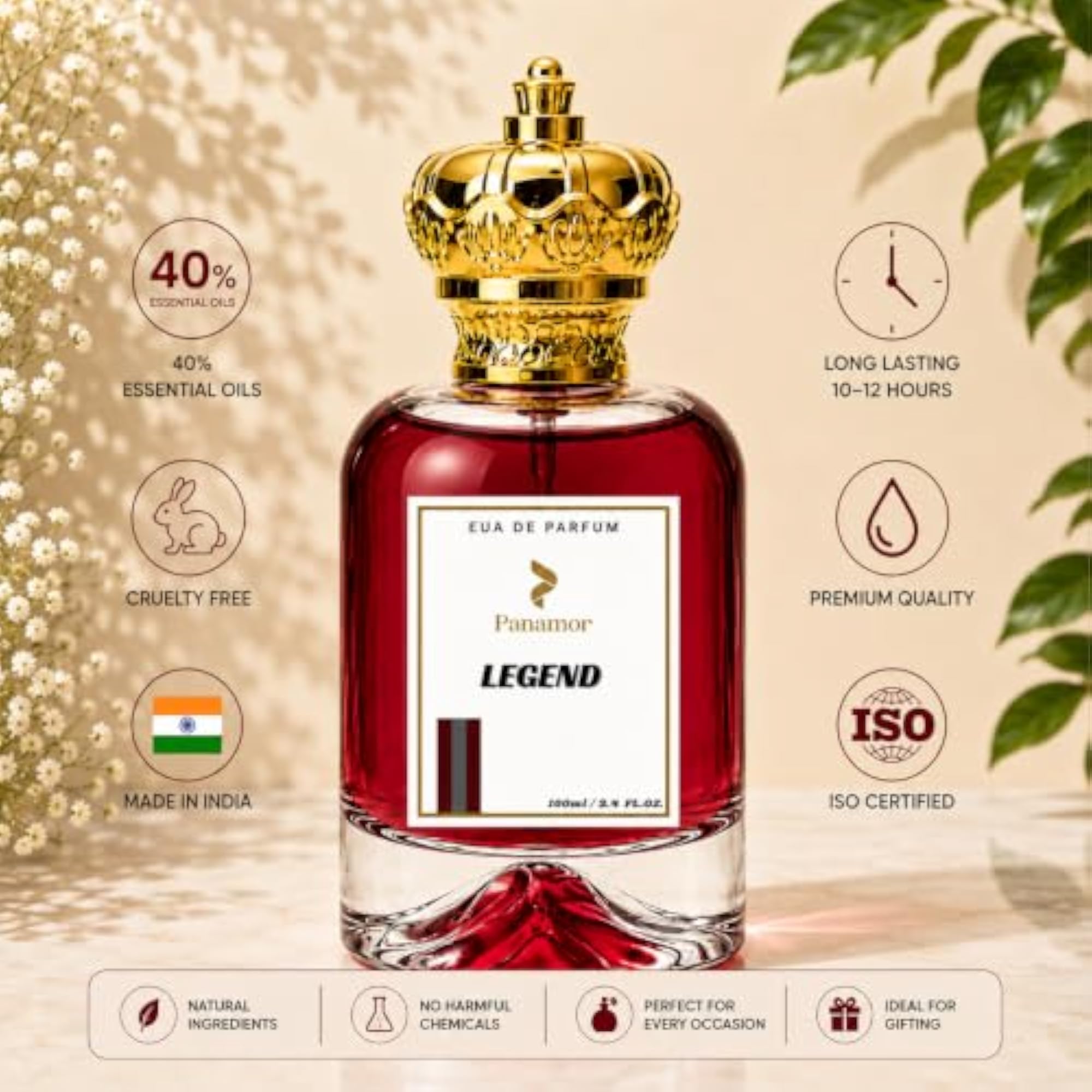 Legend Eau De Parfum for Men, 100ml