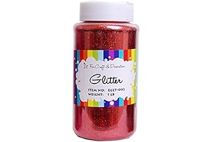 Glitter Vibrant Red Crafts for Endless DIY Fun (Craft and Party, 1...
