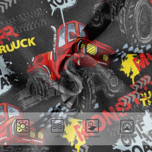Boys' Exclusive Briefs Toddler Underwear 95% Combed Cotton Boxerbriefs 2T Monster Truck Pattern Cars 153