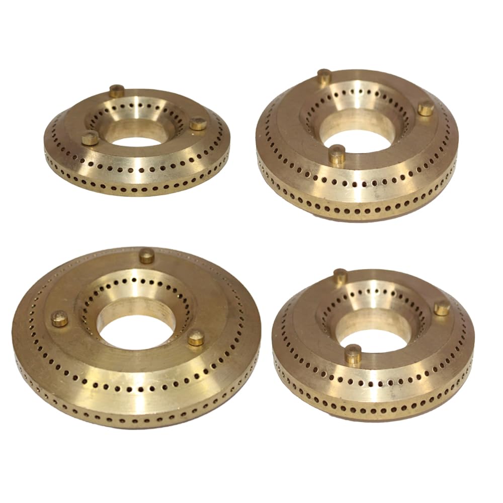 Gas Stove Burner Cap, Parts For FABER (ORIGINAL) Brass, See Variants Inside (JUMBO MEDIUM MEDIUM SMALL)