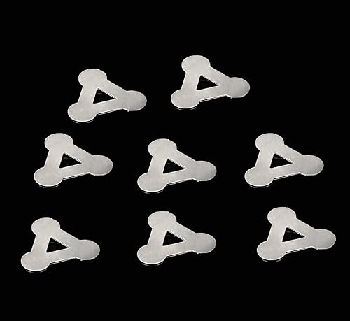 Miniatura 3 de NIONSUPPLY Tiras de acero niquelado tipo T tipo 2P H 2P H pestañas de soldadura para bricolaje 18650 batería de litio, pestaña de conector de