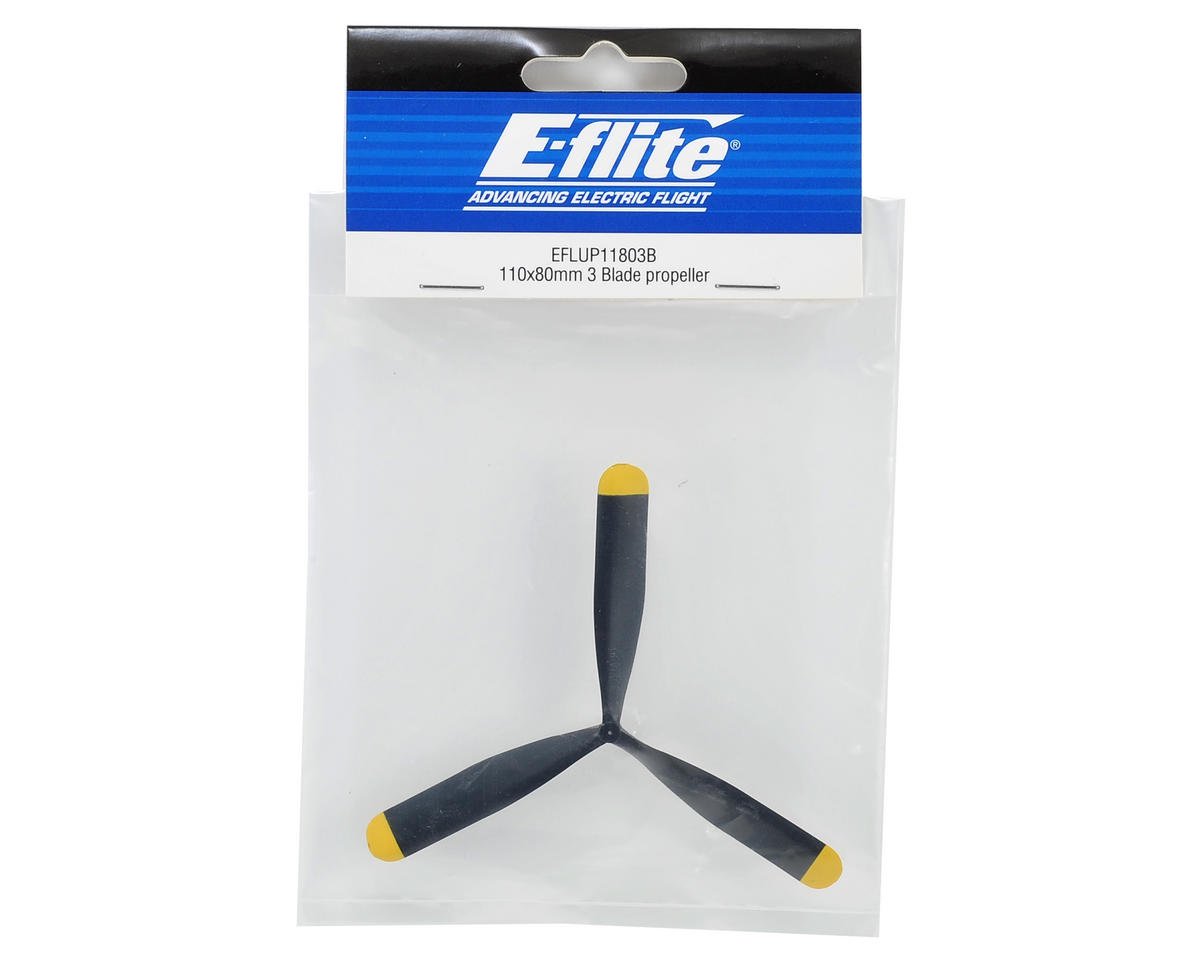 Ultra Micro Corsair Propeller 110x80mm 3-Blade - For Micro RC Airplane Models