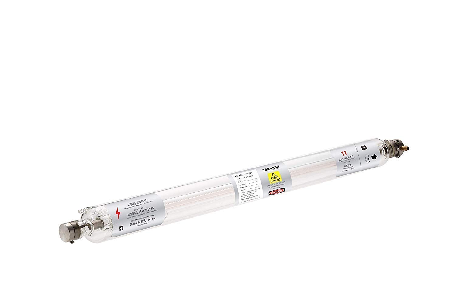 Tube laser CO2 avec cœur de revêtement haute précision pour marquage net