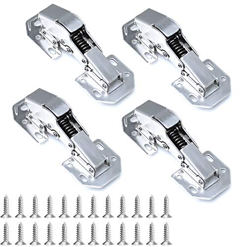 Bisagras, 4 Pulgadas InoxidableMuebles Bisagras de puerta de armario