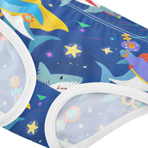 GuoChe Cotton Briefs Stretchy Triangle Panties Breathable Underwear for Baby Girls in Sizes 2T,3T, 4T, 5T, 6Y and 8Y4
