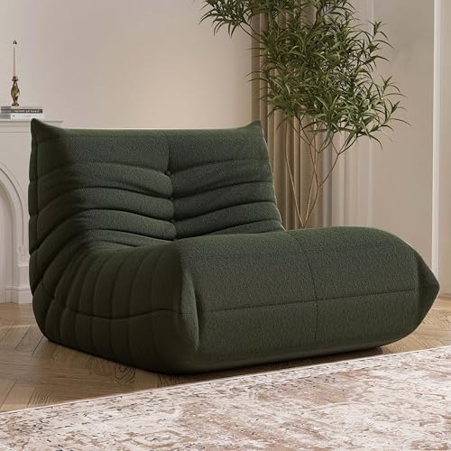 Bean Bag Chair, Fireside Chair Bean Bag Sofa Large Bean Bag Chair for Adults, Bean Bag Chairs for...