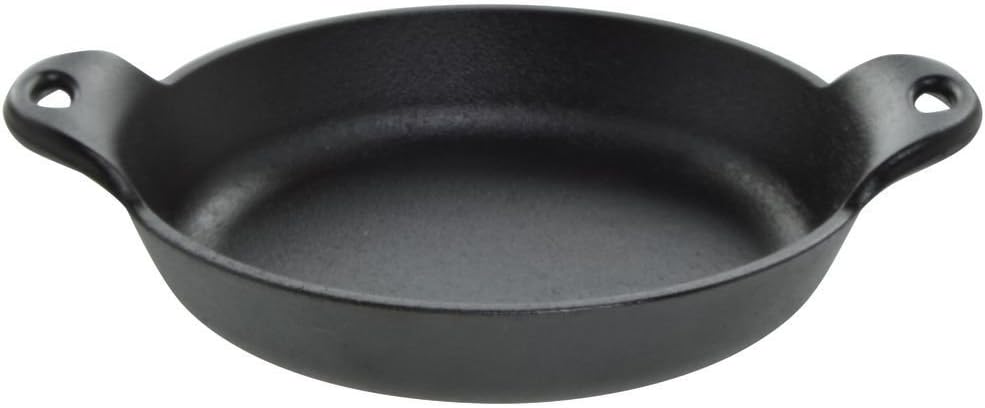 Lodge HMSRD Cast Iron 14 Oz. Round Mini Server - 6 / CS