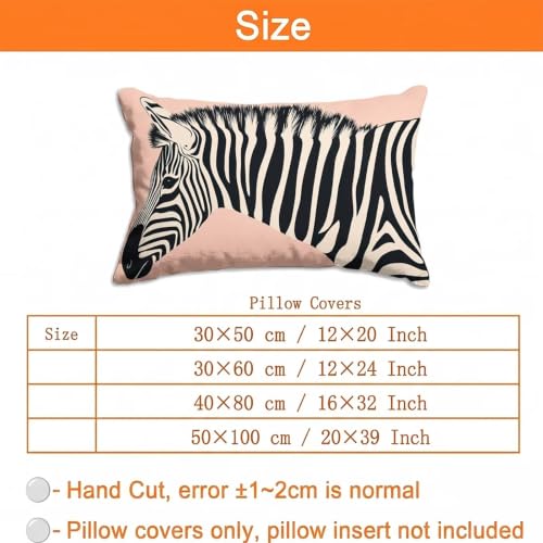 Housse de coussin extérieur 40x80 imperméable pour salon de jardin