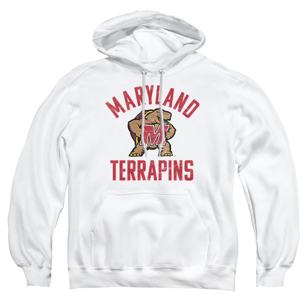 University of Maryland Official Umd Terrapin Logo Unisex Adult Pull-Over Hoodie