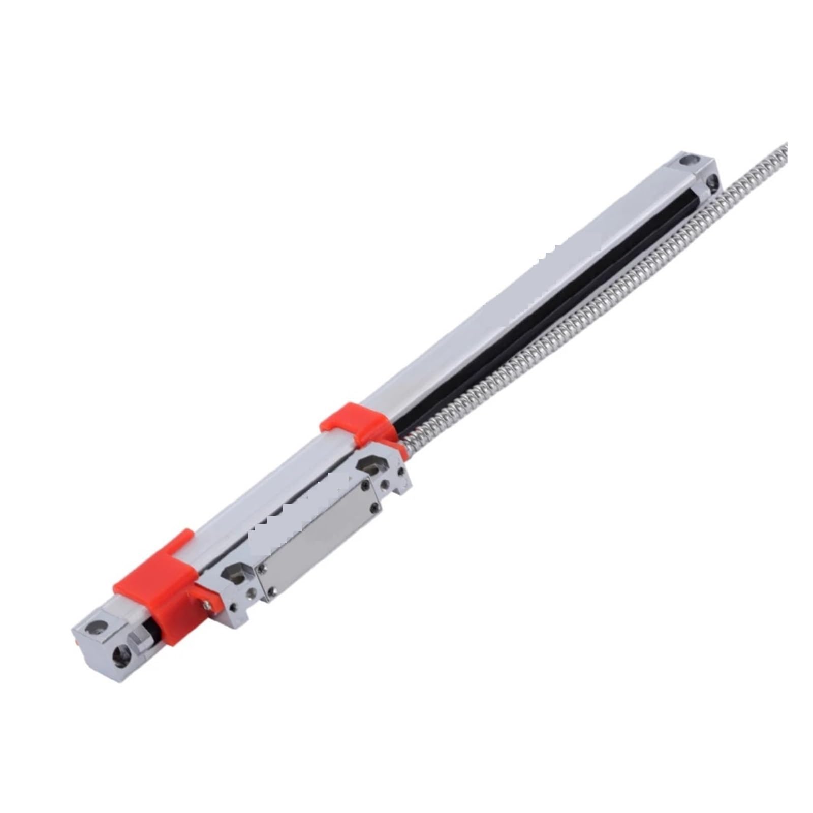 optyczny enkoder liniowy, Mały Rozmiar 1U Skala Liniowa 30 40 50 60 70 80 90 100 110mm Czujnik 0.001mm Enkoder Liniowy Optyczny Linijka