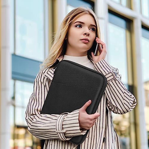 Image of Dadanism 13 Inch Tablet Sleeve Bag Carrying Case for iPad Pro 13 inch M5 /M4 2025 /2024, iPad Air 13 inch M4 /M3 2026 /2025, iPad Pro 12.9 inch, Galaxy Tab S10+ /S9 FE+ /S9+ 12.4 inch, Remarkable Paper Pro 11.8 inch, Black
