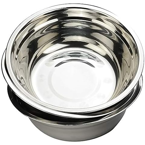 AnnkkyUS 4-pack Stainless Steel Bowls, Mixing Bowls Set Cover