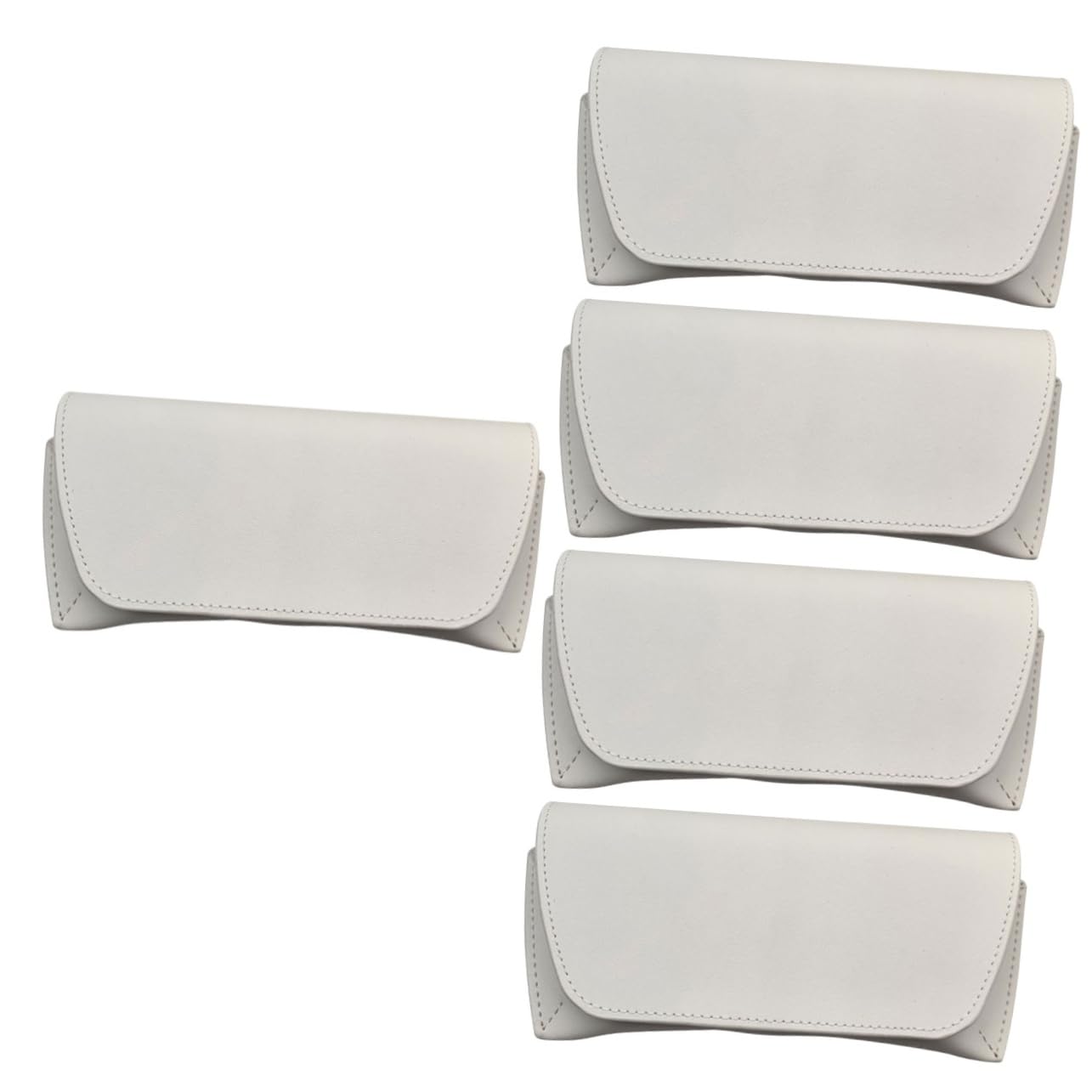 Homoyoyo copertura protettiva per occhiali custodia per occhiali da donna Astuccio portatile borsa Casa di occhiali custodia degli occhiali custodia per occhiali da sole pvc bianca