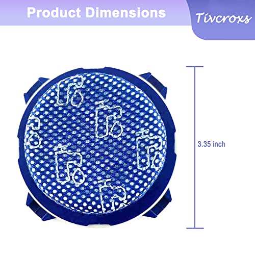 Jet75 Vacuum Filters Replacement Parts Compatible With Samsung Jet 75 Jet 90 Jet 70 Jet 75+ Jet 60 Vs9000Rl Vacuum Cleaner, Replace Part No. Dj97-02649A 4 Pack Vacuum Washable Micro Filters #TOP2