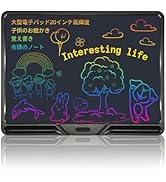 Amazon | 【2024新モデル】 DODOGOD 電子メモパッド 電子メモ 20インチ