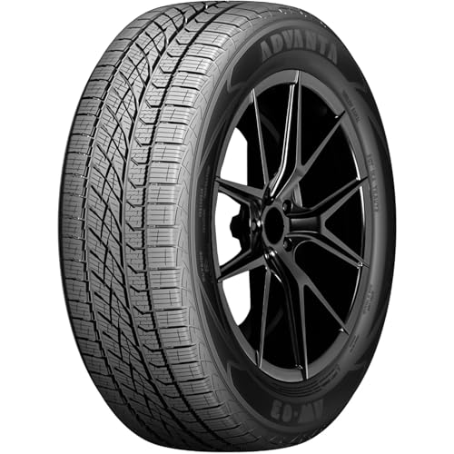 Advanta AW-03 Passenger Car All-Weather Touring Radial Tire-215/55R17 215/55/17 215/55-17 98V Load Range XL 4-Ply BSW Black Side Wall UTQG 600AA