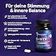 EINFÜHRUNGSANGEBOT | 5 HTP (Serotonin) 180 Kapseln á 500mg | 100% PFLANZLICHES Griffonia | 6 Monatsvorrat | Laborgeprüft & in DE Produziert | 5HTP von SUPPLENATURA®