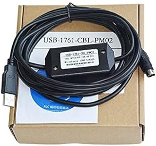 Programming PLC Cable USB-1761-CBL-PM02 Suits for Micrologix 1000 1200 Series PLC Programming Cable