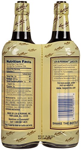 Lea & Perrins Worcestershire Sauce, 20 Fl Oz (Pack Of 2) #TOP1