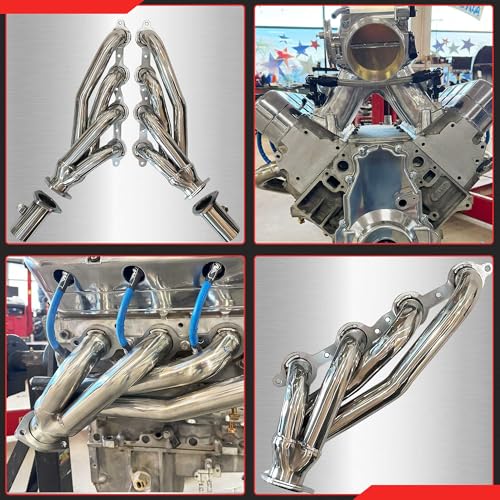 Image of Stainless Steel Headers, Shorty Style for LS Swaps, Universal for Swaps Only, Not Designed to Fit Any Vehicle that came from Factory with an LS Style Engine