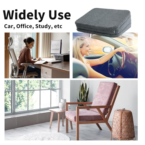 Hombys Adjustable Car Booster Seat For Short Drivers, 3 Heights For Different People, Adult Car Seat Cushions For Driving thumb #6