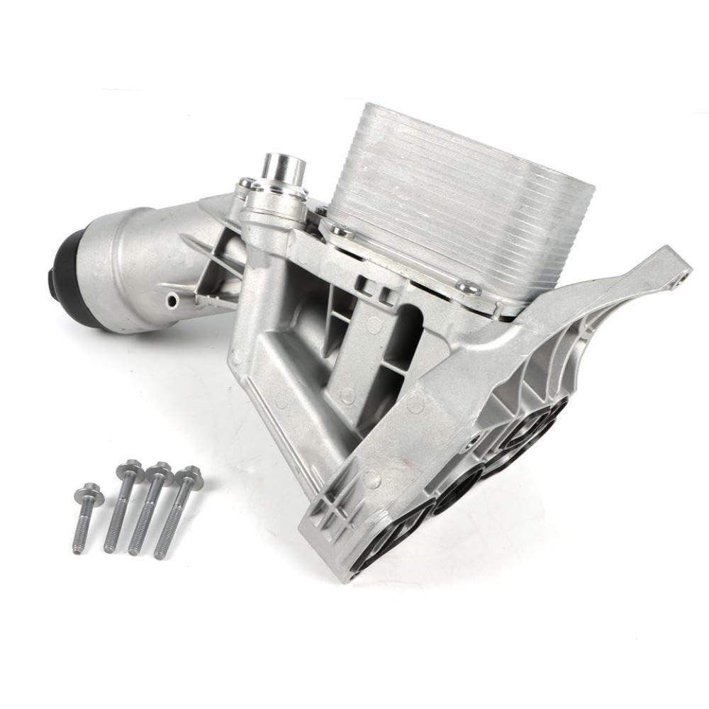 Carcasa de Filtro de Aceite de Motor de Aluminio Universal Compatible con 11428586673 11428596283 para 230i 320i 330e 330i 430i 530i 530e reemplazo del Mercado de Accesorios