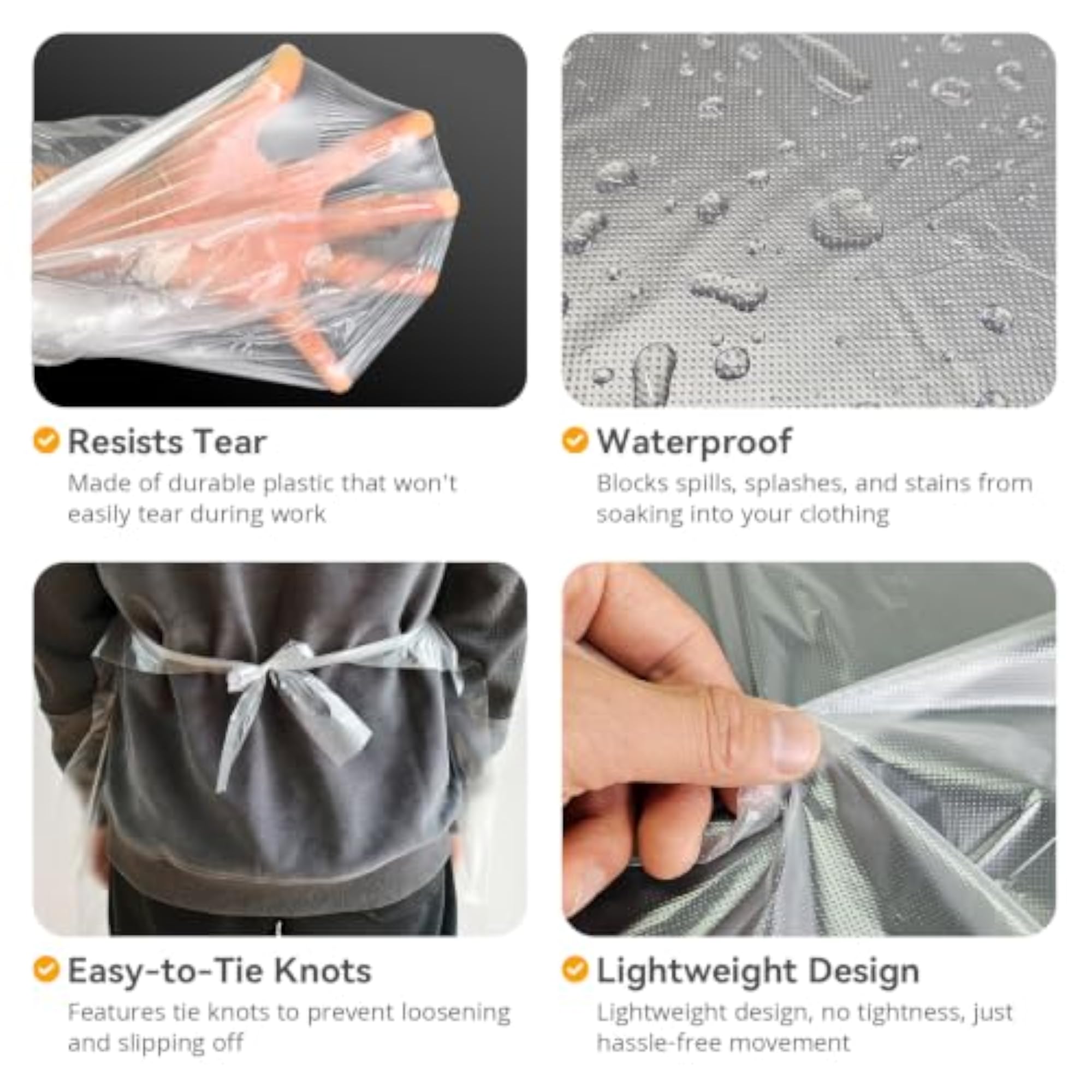 Disposable Waterproof Extra Large Plastic Apron