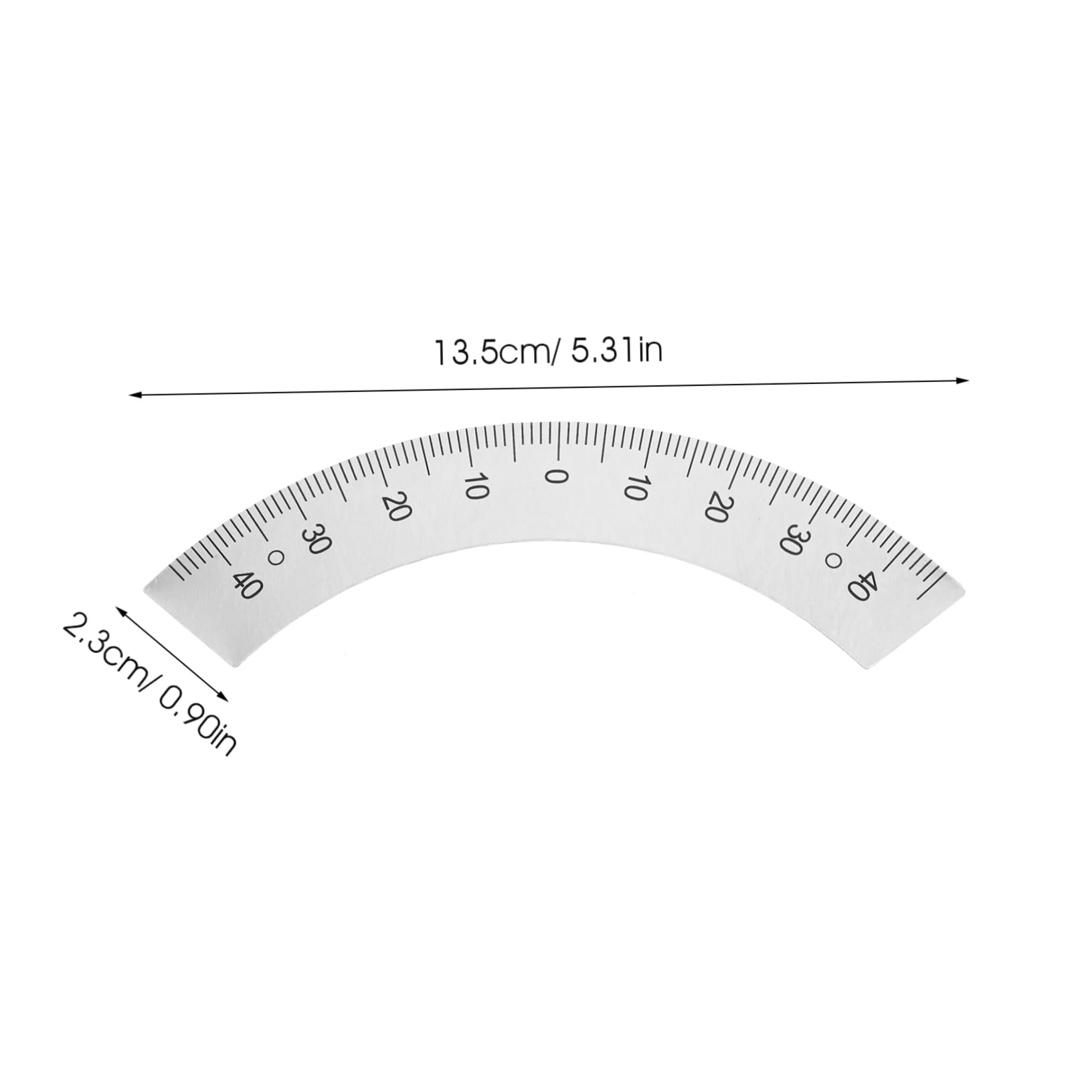 HOUDERCO 45Degree Milling Machine Protractor Scale Ruler Angle Measuring Tool for Precision Drilling Grinding Milling Durable Compact Design for Easy Storage