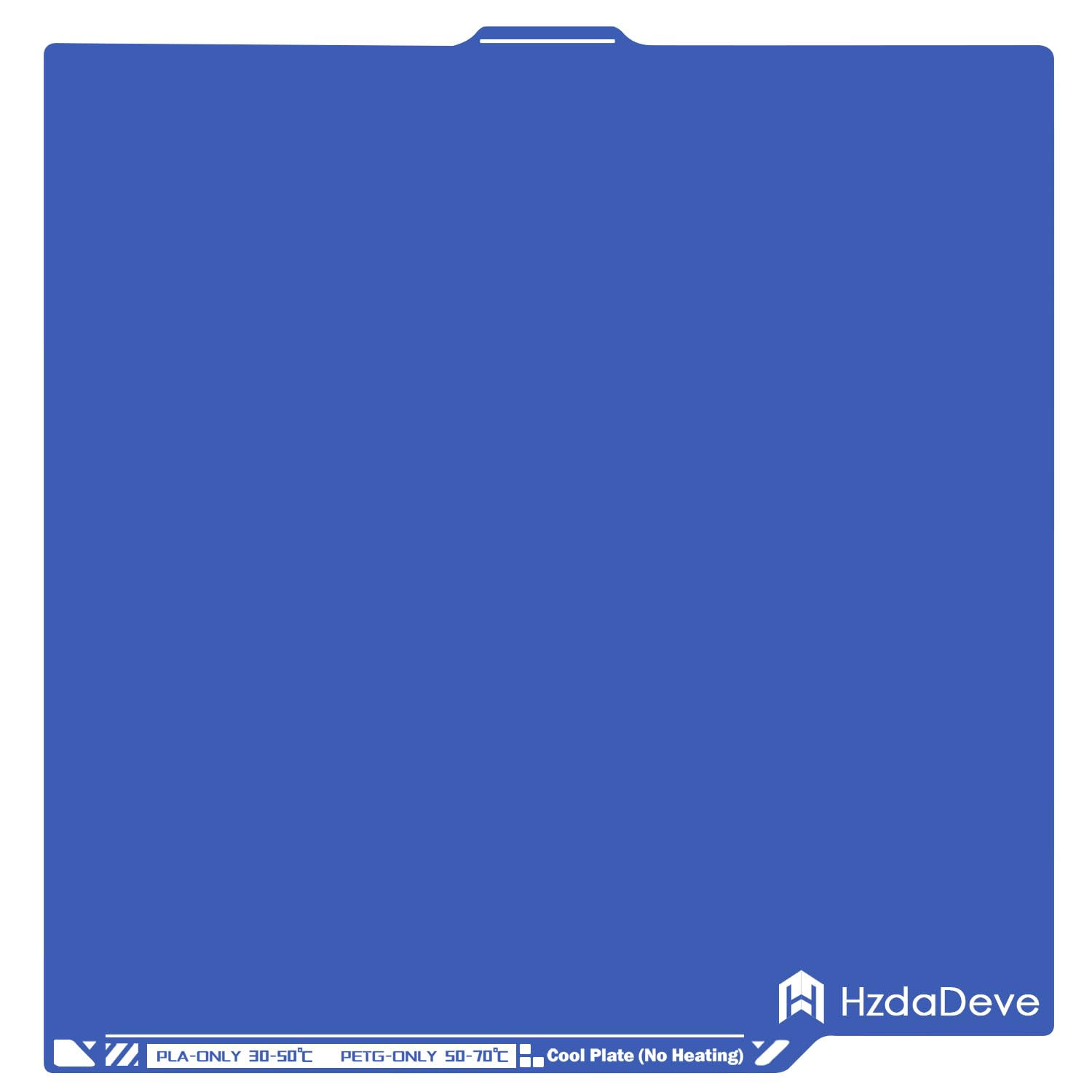 Upgraded Cool Plate for Centauri Carbon/Centauri Low Temperature Cold Build Plate 260x271MM Double Sided Smooth Board Sheet Bed PEI Platform for Elegoo 3D Printer (No Heating/No Glue) for Centauri Carbon Smooth