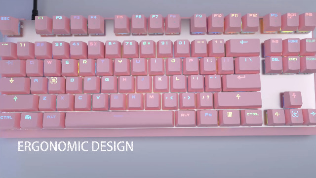 MOTOSPEED CK82 Professional Gaming Mechanical Keyboard RGB Led