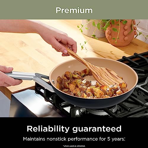 Ninja® Extended Life 9-Pc Ceramic Cookware Set, Grey, CW99009 - image 7