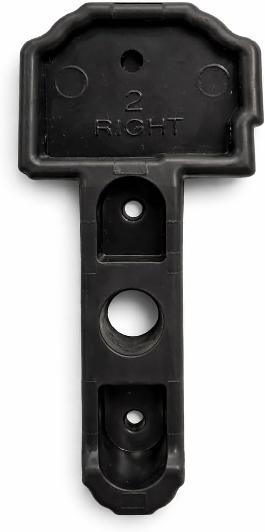 Right Astragal Boot Seal, Durable Rubber End Cap for Wood, PVC, or Composite Astragals, Weatherproof Replacement for Exterior Double Doors, Avodah Hardware