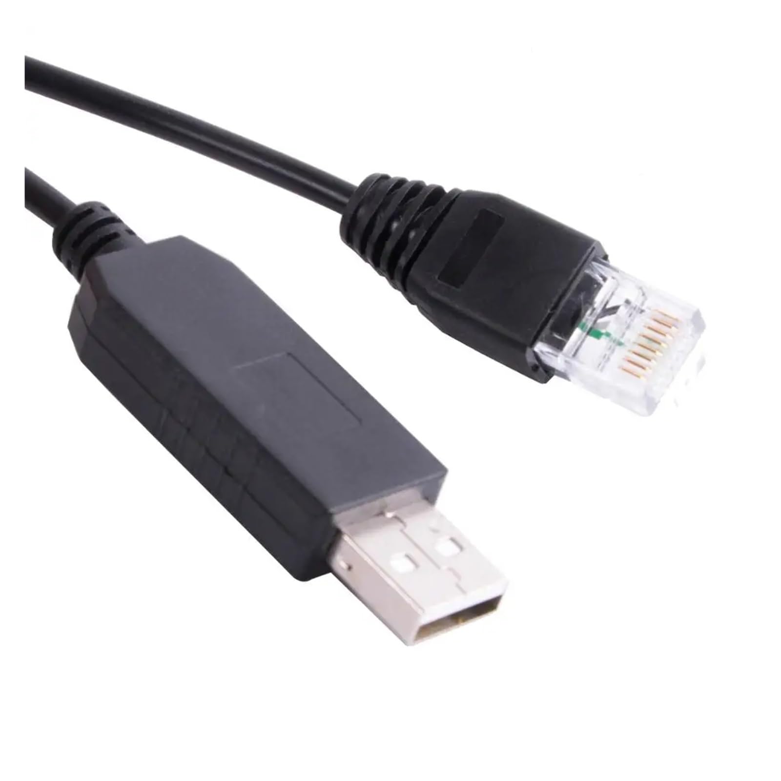 USB RS485 zu RJ45 Kommunikationskabel F1T`D2I Serial Converter Adapterkabel Fit Compatible IFD6500(5M,Black USB house)