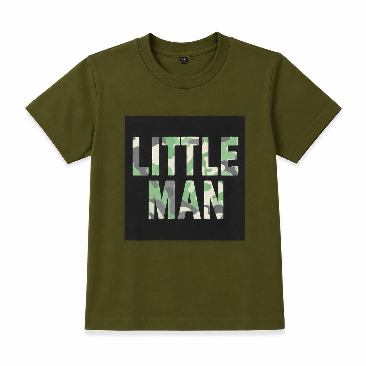 T2F Jungen-T-Shirt, normale Passform, 5 Stück, Mehrfarbig, 5, 11-12 Jahre