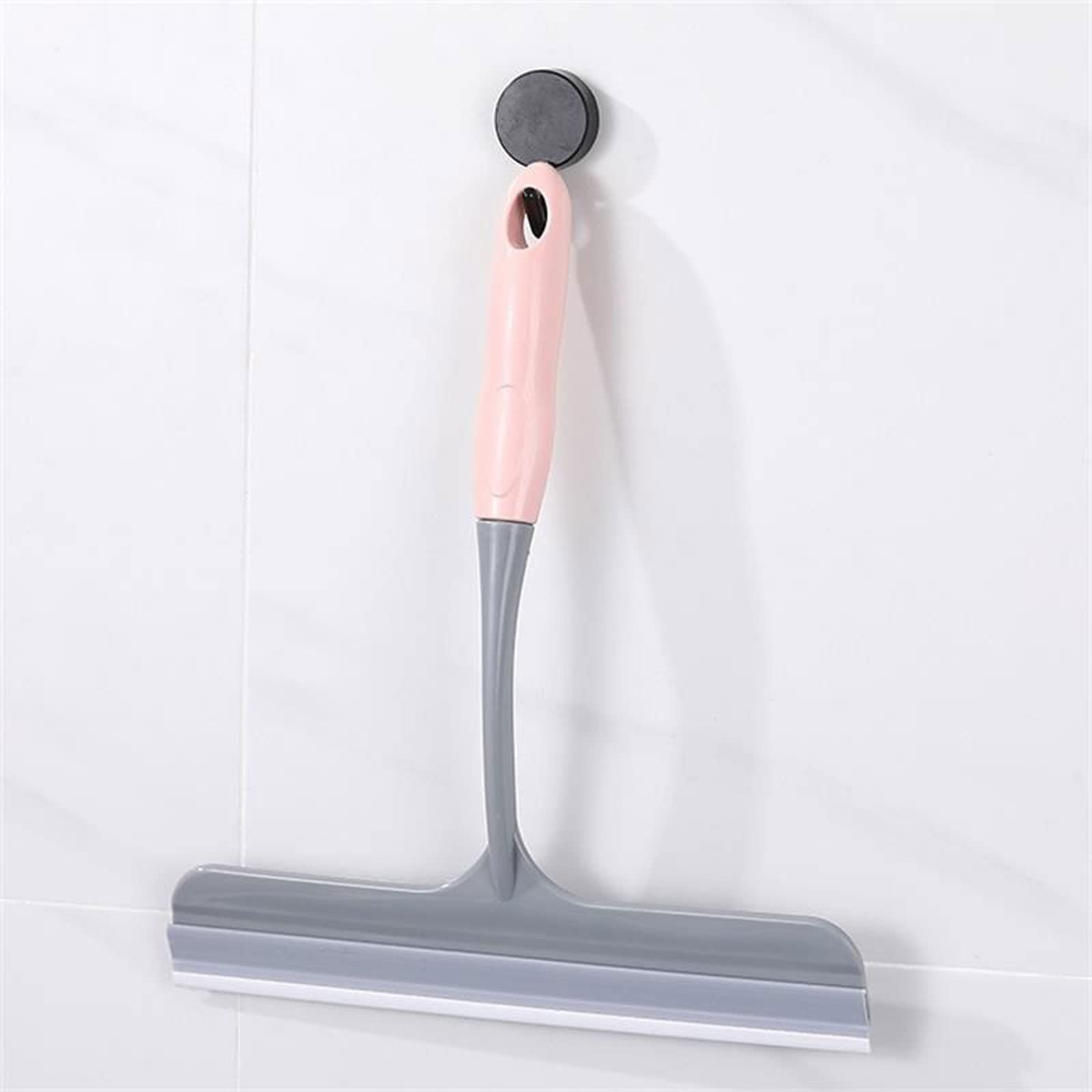 Rasquetas para Ducha, Limpiador de Ventanas Espejo Cristal Antideslizante, enjugador Ducha Silicona PP TPR, Multicolor(Blue)