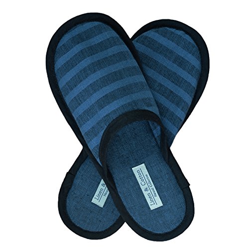 Chaussons de bain en lin AKIRO pour votre moment détente après la douche
