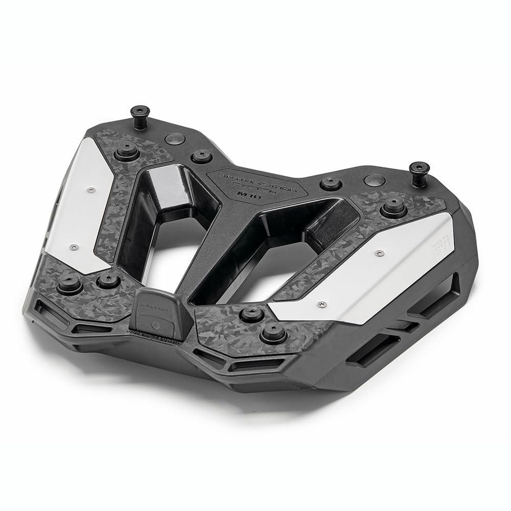 Piastra per bauletti GIVI Monokey con cover in alluminio anodizzato M10
