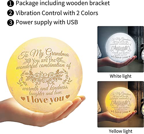 Funnli Sister Moon Lamp Gifts, Grandma Moon Lamp Gifts #TOP2