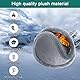 THATSRAD 4 Packungen Ohrwärmer Winter Ohrenschützer Ohren Herren Warm Ohne Bügel Erwachsene Earbands Winter Schwarz Warme Ohren Ohrenwärmer Einstellbare Größe Ohrwärmer für Männer Damen Herren
