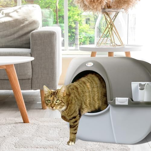 Omega Paw NRA15 Self Cleaning Litter Box Regular — texture and fabric close-up