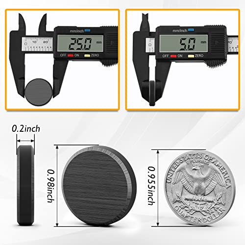 image for FINDMAG 50Pcs Magnets for Crafts, Strong and Small Magnet with Adhesiv