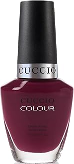 Cuccio Playing In Playa Del Carmen | Glossy Rainbow Nail Polish Nail Paint | 13ml | Long Lasting, Glossy, Vegan | Paraben Free | No Yellowing | FREE from Harmful Chemicals - Deep Plum
