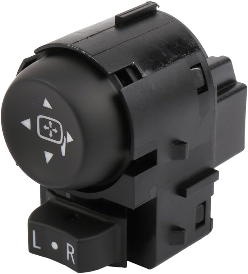 GM Genuine Parts 23204016 Jet Black Driver Side Door Mirror Remote Control Switch