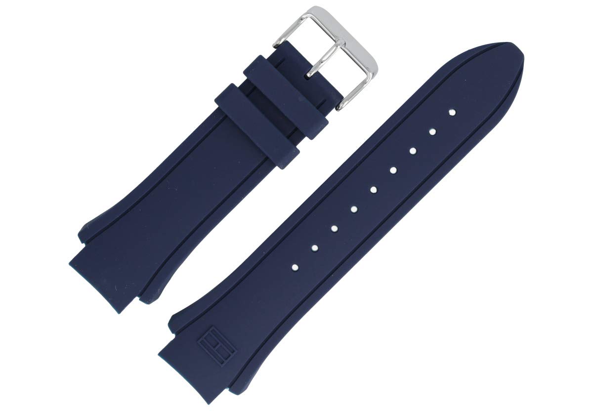 Tommy Hilfiger 679301452 - Correa para reloj (19 mm, plástico), color azul