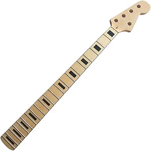 Amazon.com: JOEBO Gloss 5 String Bass Guitar Neck, 21 Fret, 34 inch ...